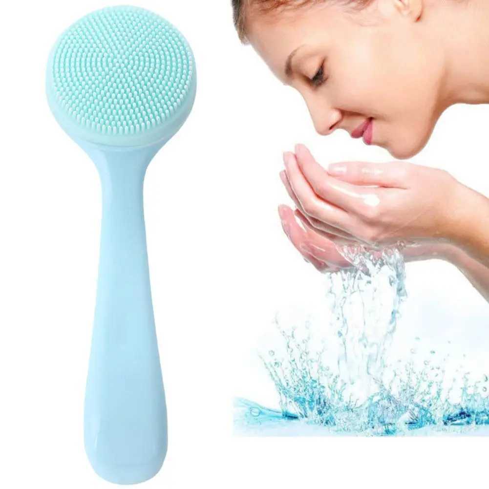 Facial Cleansing Brush Skin Care Massage For Deep Cleaning Pore Blackhead Removing Scrub Gentle Exfoliating Cleaning Tool Y2N8 Y240821