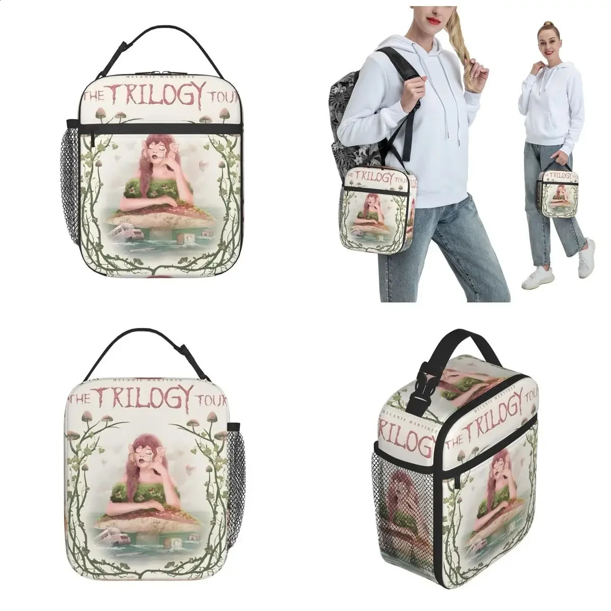 Insulated lunch box Melanie Martinez Portals product container Ins style cooler picnic 240820