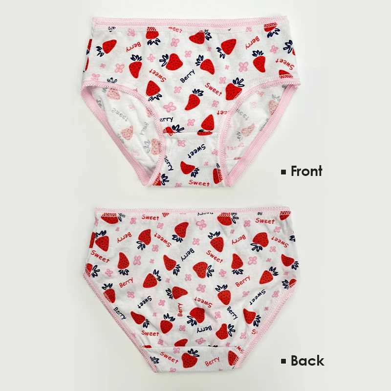 6Pc/Lot Cotton Panties Girls Kids Short Briefs Child Underwear Child Cartoon Shorts Underpants Children Girl Panties Cute Summer Y240821