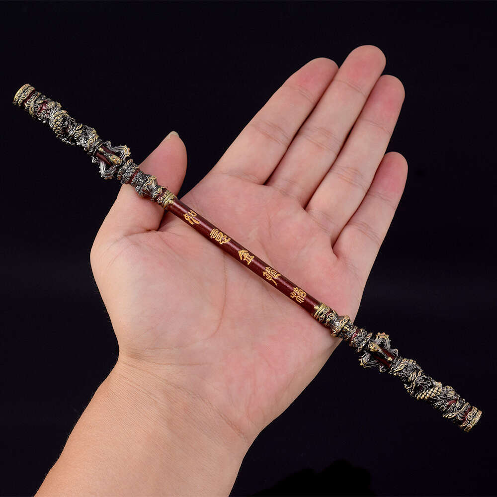 Black Myth: WuKong Sun Wukong Monkey King Bar Game Anime 22cm Metal Swords Katana Model Ornament Crafts Gifts Toys