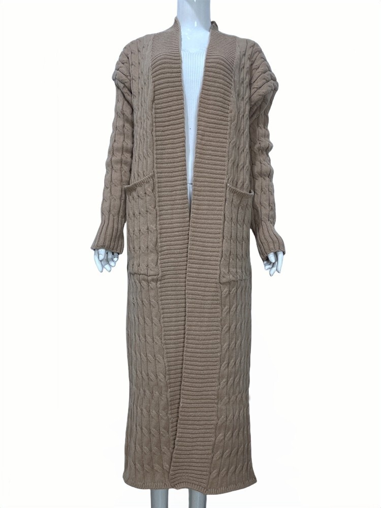 2024 Autumn/Winter New Women's Casual Long Sleeve Large Size Sweater Jacket