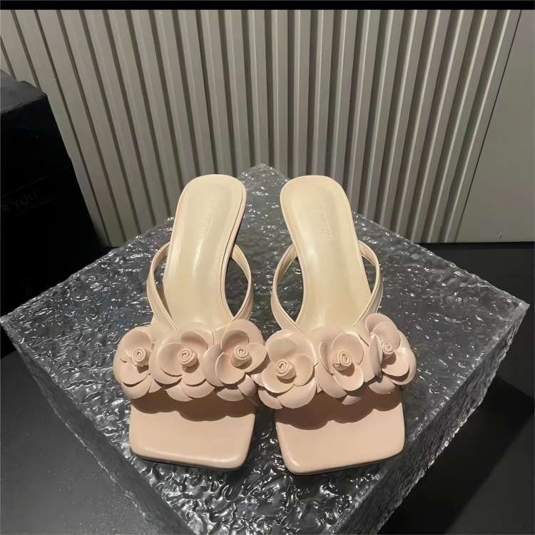 Ddmysports Flower Fairy Wind Cool Wearing Fashionable Women S Shoes Outside Summer New Korean Edition Versatile Igh End Slippers For OUTDOOR