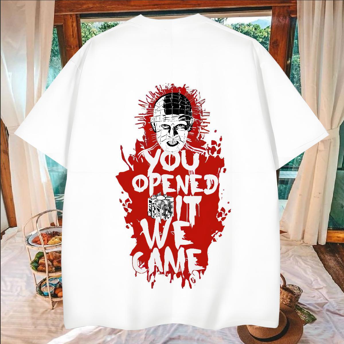 Fashion New Men Tops Tees 230g Pure Cotton Hip Hop skull Short Sleeve O-Neck T Shirts Men Brand White Plus Size Clothes