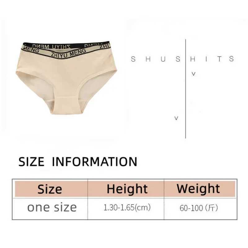 4Pcs Childrens Panties 8-14Years Old Teenage Cotton Underwear Sport Puberty Big Girls Student Briefs Y240821