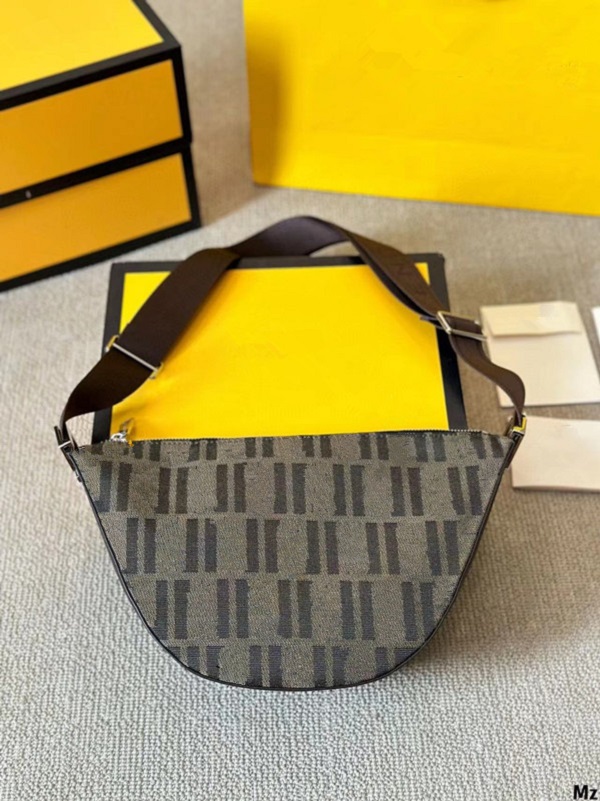 Hobos Bag Fashion Shoulder Bag Women Melon Classic wallet Lady Crossbody Bag Clutch Bag Fletter Printed Purse Luxury Female Daily Pocket Luxury Shopping Bag Pouch