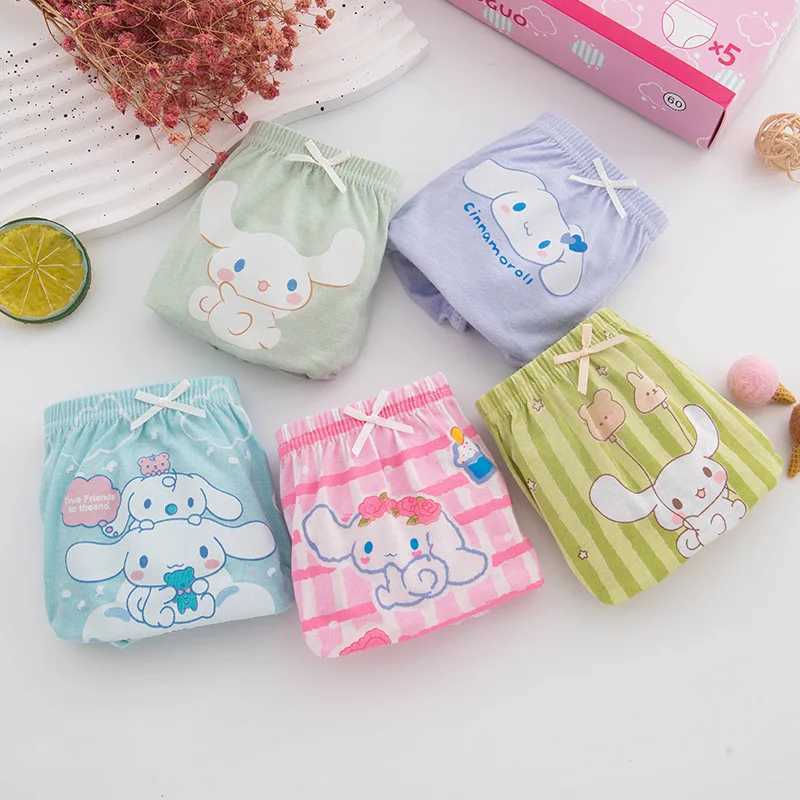 5PCS/LOT Cinnamorolls Cotton Soft Pants Briefs Children Baby Boys Panties Cartoon Kids Underpants Kids Underwear for Girls Y240821