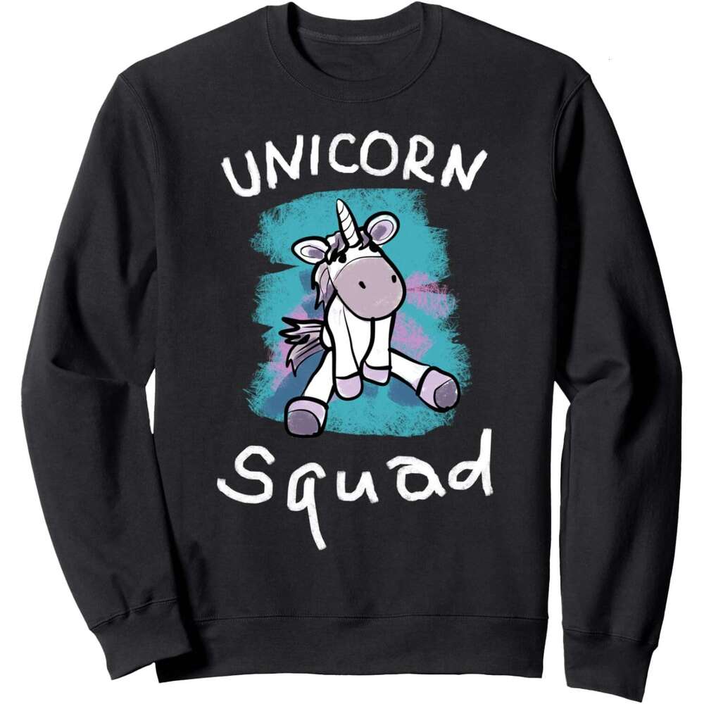 Long Sleeve Shirts for Men sweatshirt Unicorn Squad Funny Graphic Cute Magical Gift Sweatshirt T shirt Tee Streetwear Casual tops clothes