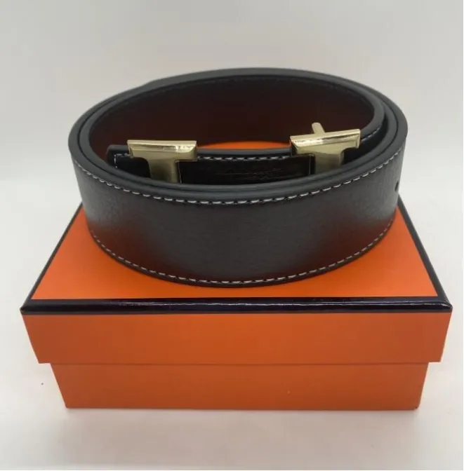 Designer Fashion High Quality Women's Belt Men's Designer Leather Black Brown Belt Women's Classic Casual Belt Belt Gift box