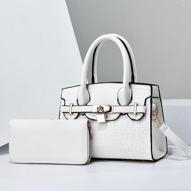Free Shipping Bag 2025 High-quality Large-capacity Handbag Fashion Two-piece Set Mother Women's Crossbody Stylish Hundred