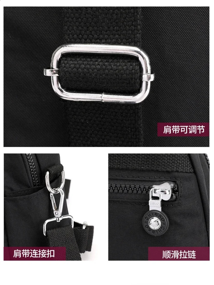 Fashion womens backpack Korean style small nylon waterproof mini travel college 240820