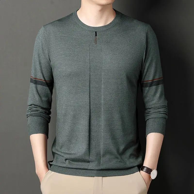 Spring and Autumn KPOP Fashion Style Harajuku Slimming Top Loose Casual Full Match Knitted Insertion Thin Long Sleeve Sweater 240821