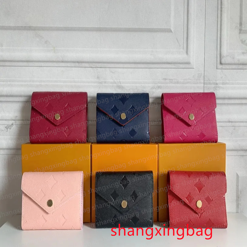 Classic Luxury Designer Wallet High Quality Genuine Leather Wallets Ladies Folding Coin Purse Foldings Document Holders Passport Holder Phot