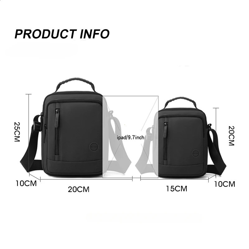 Fashion Casual Mens Handbag Shoulder Bag High Quality Nylon Fabric Man Messenger Stylish Elegant Style n SAC 240820