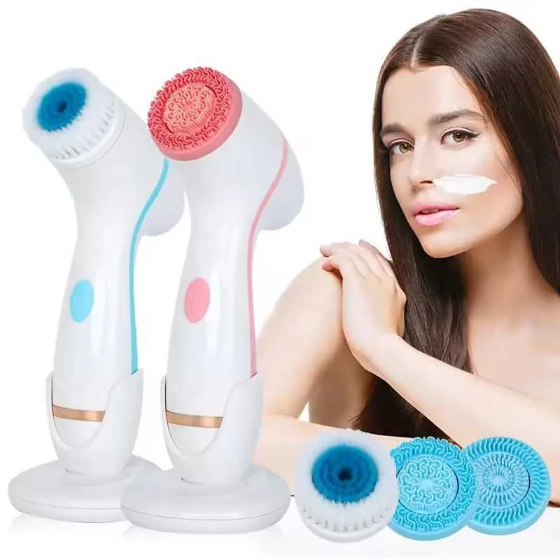 NEW Cleansing Brush Sonic Nu Face Rotating Cleansing Brush Galvanica Facial Spa System Can Deeply Clean and Remove Blackheads Y240821