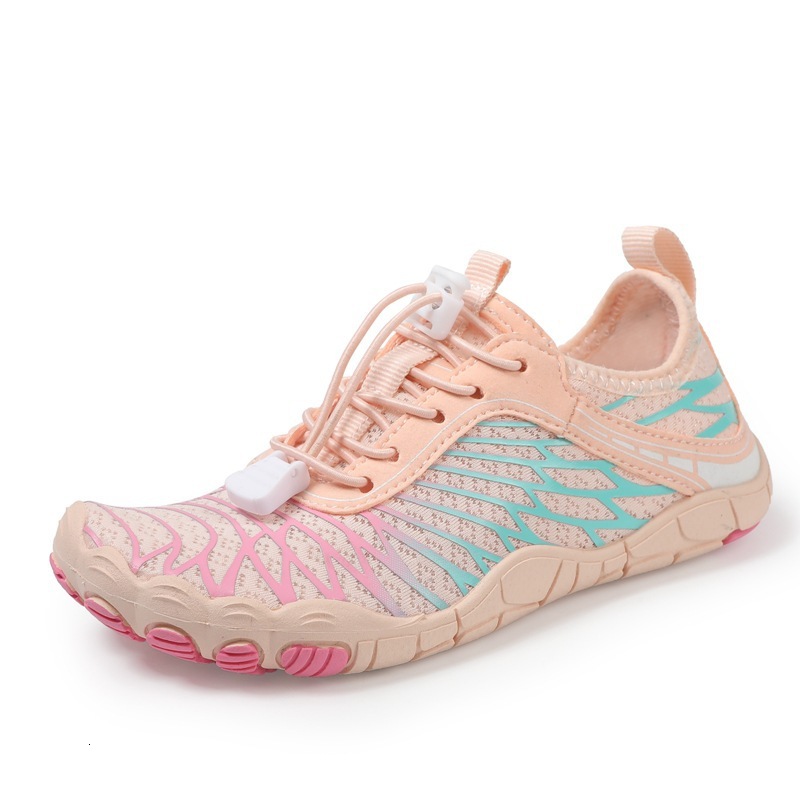 Ddmysports New Children S Five Finger Creek Tracing Breathable Beach Diving Shoes Outdoor Water Wading Slip Anti Cutting Barefoot Swimming OUTDOOR
