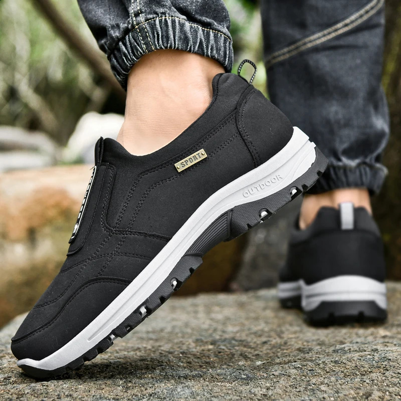 Mens Four Seasons Anti slip Arch Support Casual Shoes 240821