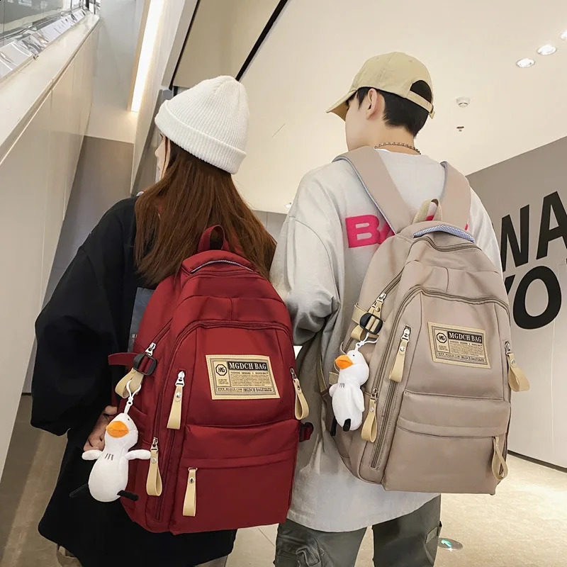 Fashion Big Student School Backpack Rucksack School Bag High Capacity Women Backpack Female Leisure Travel Mochila 240820