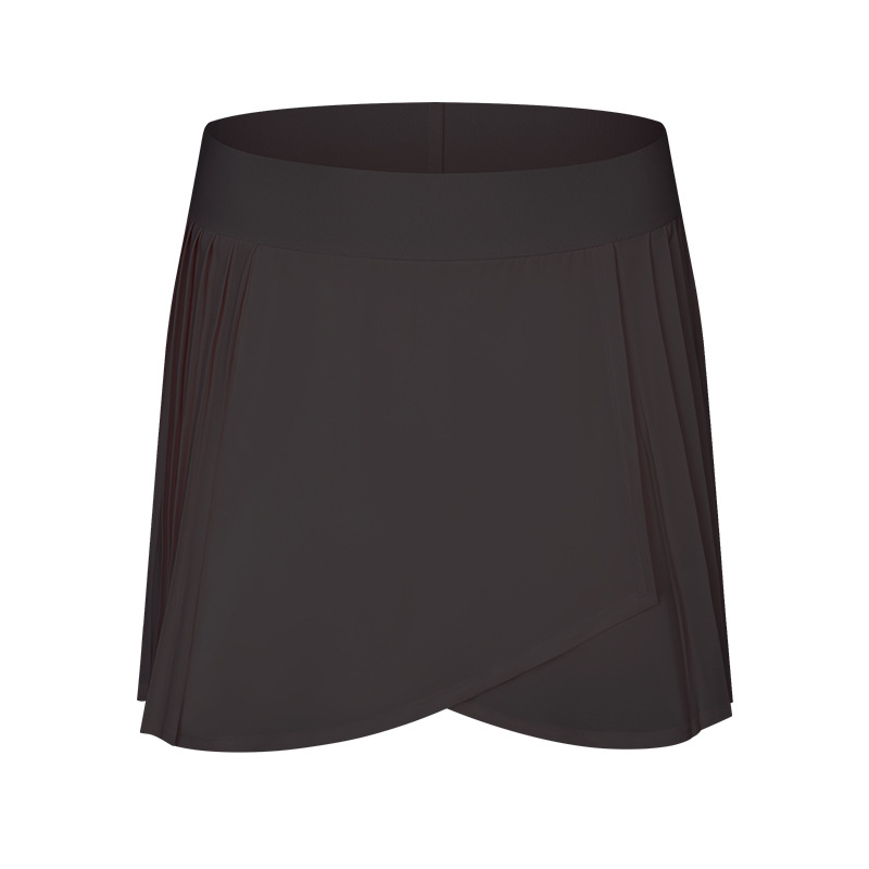 Skirts Yoga Tennis Badminton Skirt Dress Women Outdoor Sports Yoga Elastic Waistband Fashion Pleated Skirt