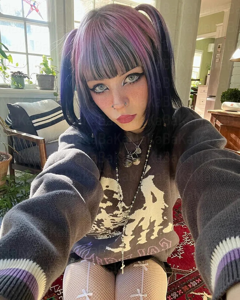 Womens Vintage Knit Sweaters Fall/Winter Pullover Sweater Turtleneck Unisex Y2K Harajuku Oversized Sweater Chic Aesthetics 240821