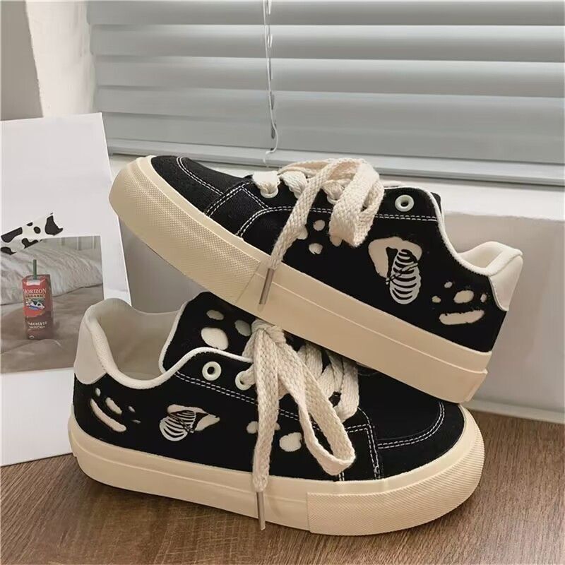 Ddmyoutdoor Niche Canvas Thick Sole New Autumn Women S Breathable Student Casual Sports Board Shoes OUTDOOR
