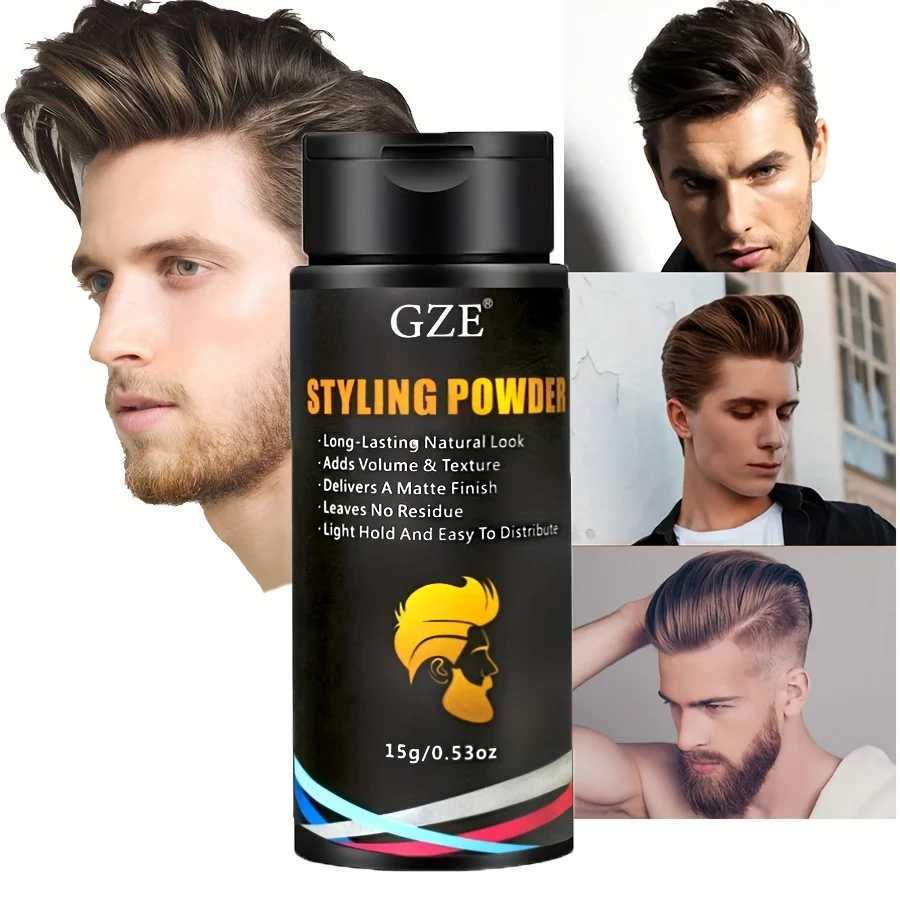 GZE Boys Matte Hair Powder - Natural Appearance Mens Powder - No Oil or Oil Residue Easy to Apply W240820