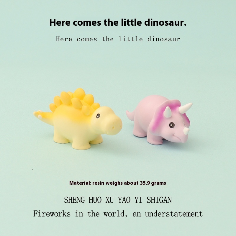 Mini Instagram Cute Cartoon Dinosaur Moss Micro Landscape Gardening Landscape Pottery Small Ornament DIY Home Decoration