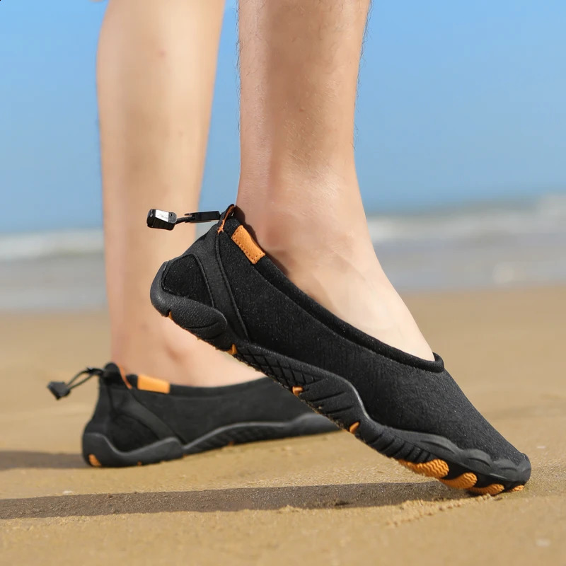 Womens Barefoot Five Finger Water Swimming Shoes Breathable Beach Outdoor Upstream Sports Shoes 240821