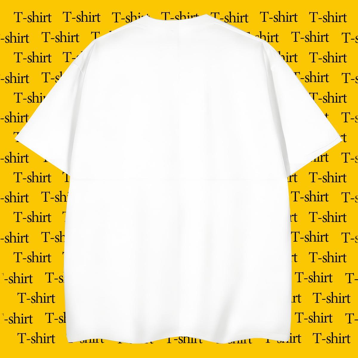 2024 Designer Men Tops Tees 230g Cotton Daily Outfit joker O Neck Short Sleeves T-Shirts Comfortable Cartoon Printing L-4XL Clothings