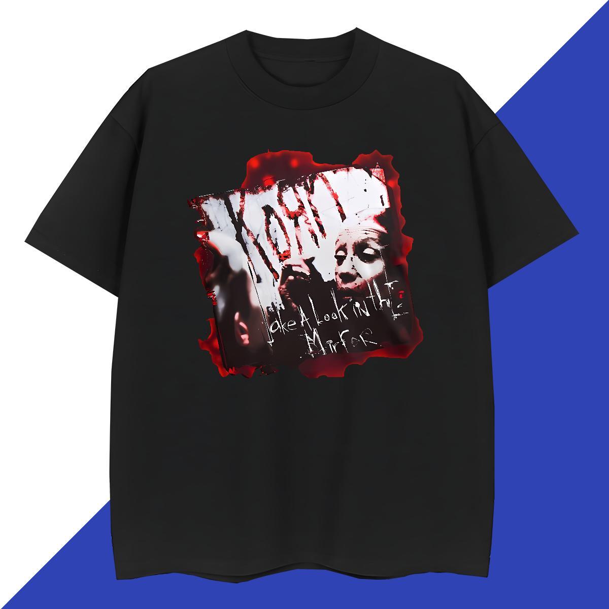 Free Shipping scary Men Tshirts 230g 100% Cotton T shirt Oversized 3XL 4XL Street wear Hip Hop O Neck Short Sleeves Comfortable Tees Shirts