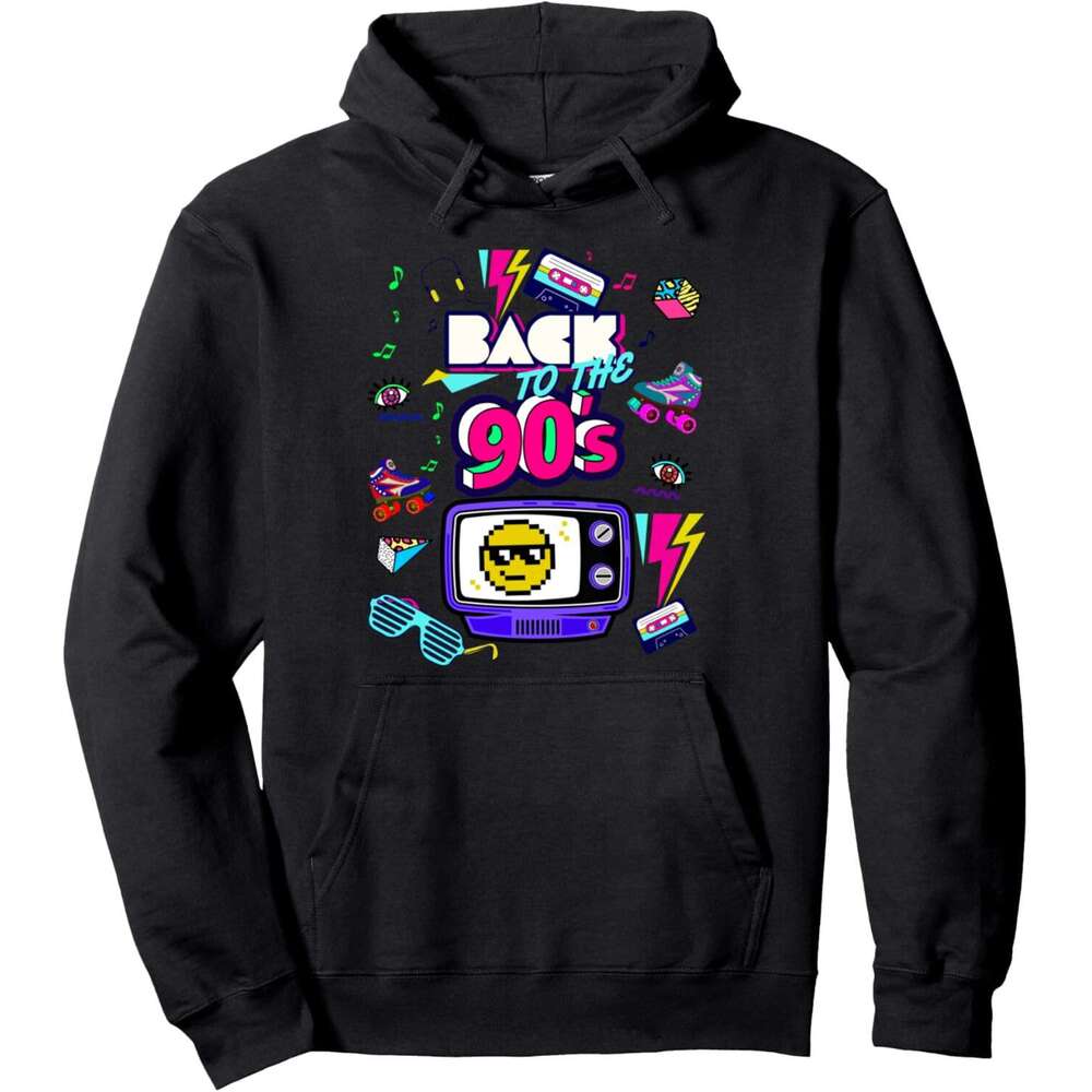 Hoodie for Mens Womens Kids Vintage Retro Back To Graphic Design Pullover Hoodie Graphic Hoodies Sweatshirt Pullover Long Sleeve