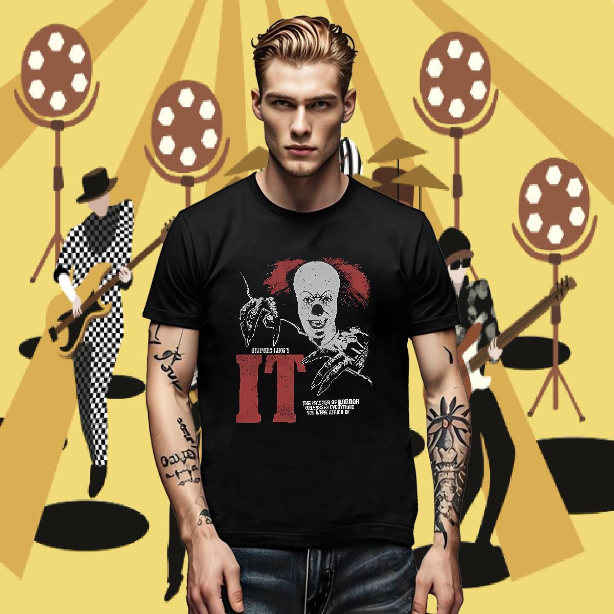 Fashion Designer joker Men Clothes T-Shirt 230g Pure Cotton T Shirt For Man Custom Printing Street Crew Neck Breathable TOP Quality Tops
