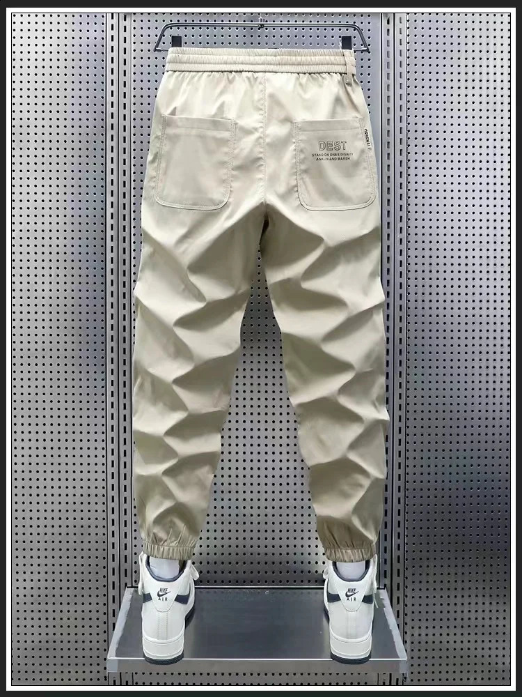 Zanshijun Green Japanese Leisure Work Clothes Lightweight Cool Linen Loose Breathable Summer Cotton Pants 240821