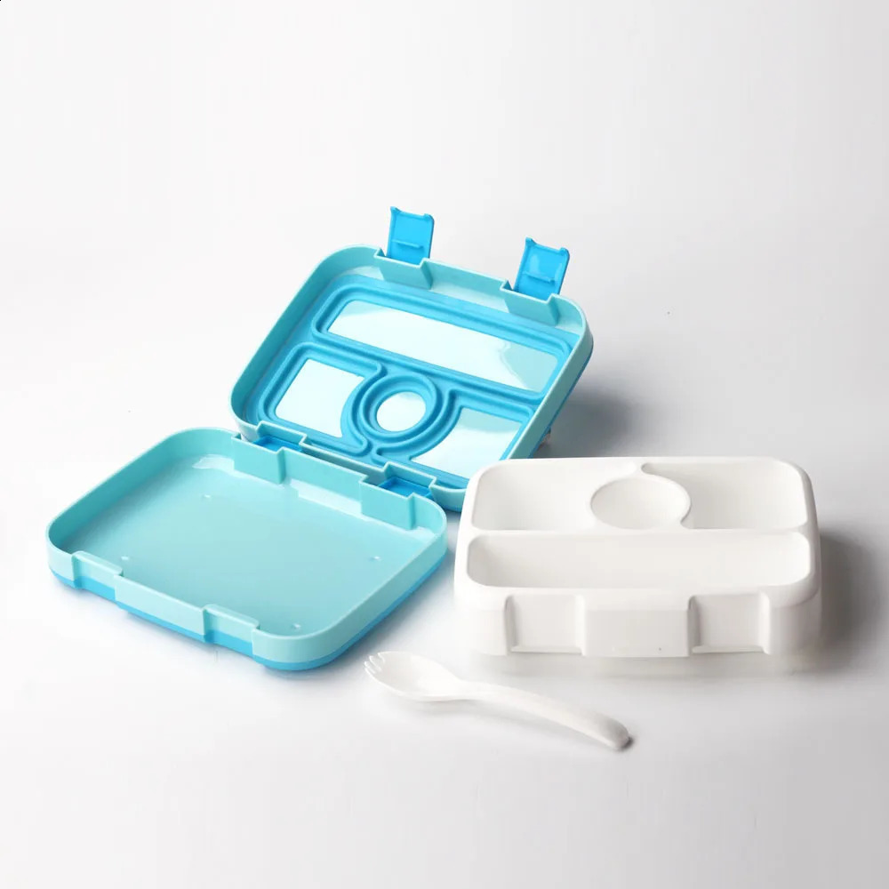 800ml Multifunctional Leak-Proof Bento Box with Compartments PP Picnic Fruit Lunch Box Container for Office School Food Box 240821