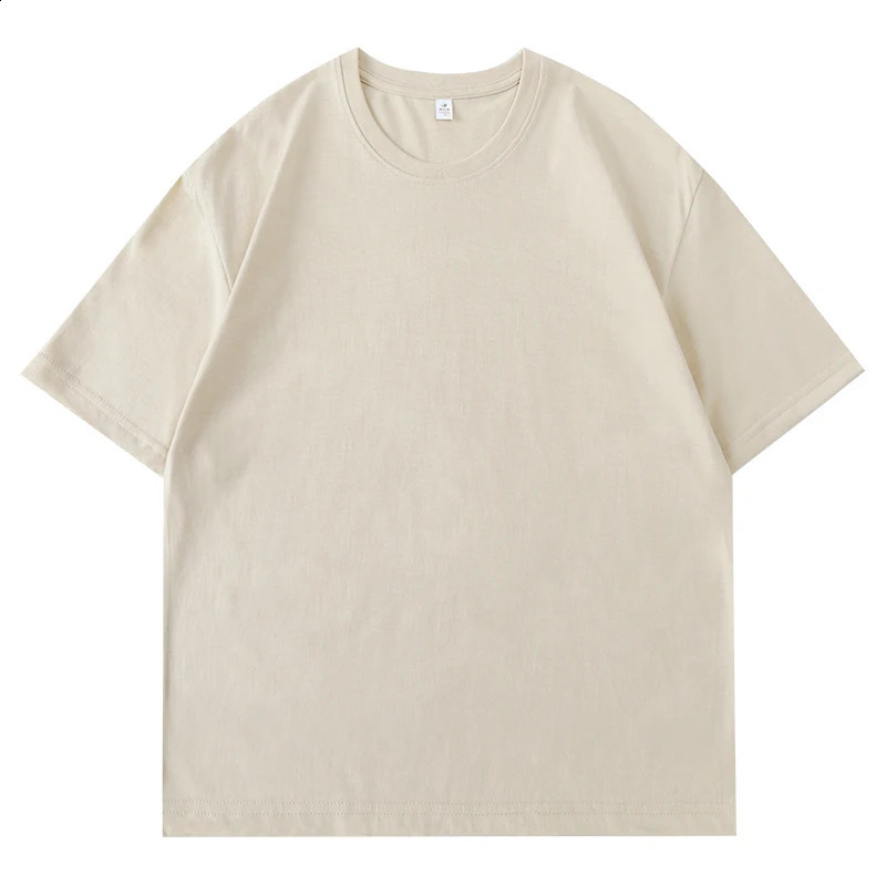 Fashionable summer mens Tshirt made of pure cotton ultrafine short sleeved fashionable soft white black tee clothing top 240821
