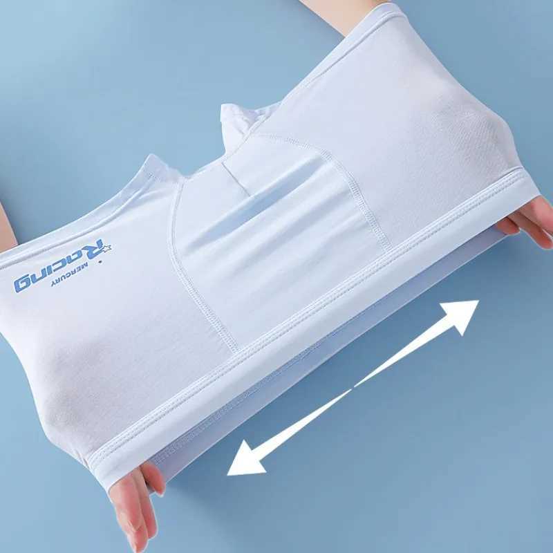 Summer Teens Cool Breathable Panties Teenager Undies Boy Modal Comfort Antibacterial Panty 7+y Young Child Thin Letter Underwear Y240821