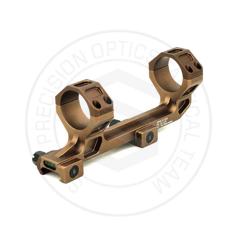 30MM Tube 1.54Inch Height 0MOA GE Scope Mount AR-15/M4 Picatinny Mount Adapter Double Rings Bubble Level With Original Mark