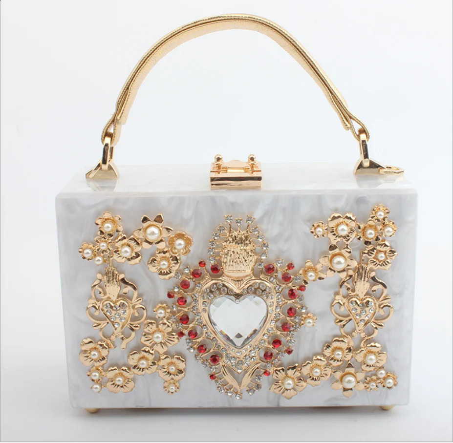 Girl pendant sequin womens metal flip clutch bag handbag chain shoulder cross body party cocktail evening money 240820