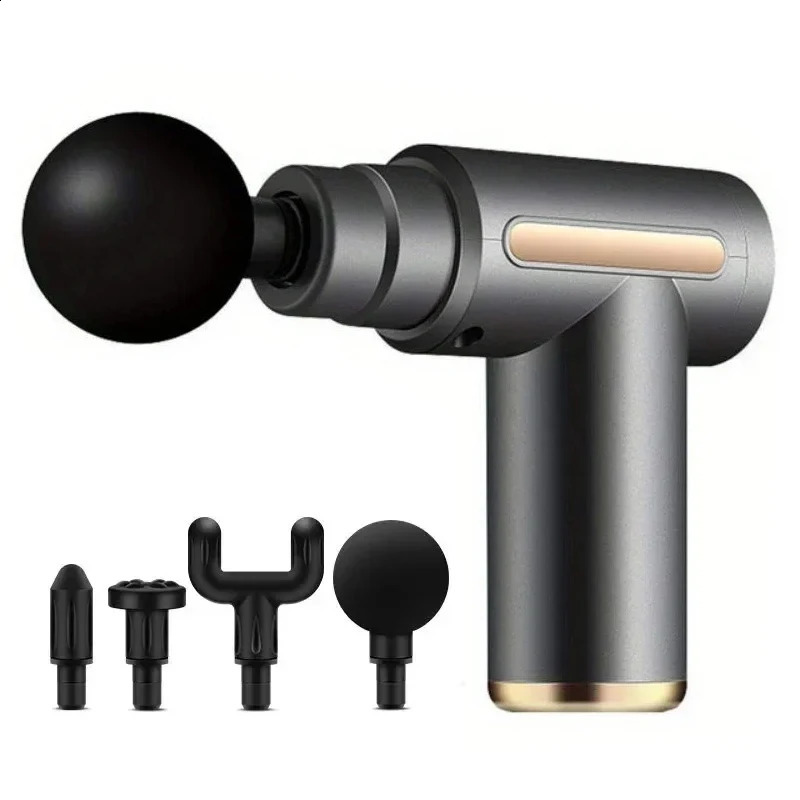 Mini Fascia Gun Vibration Massage Gun For Body Neck Back Deep Muscle Relaxation Fitness Slimming Muscle Relaxation Neckmassage 240808
