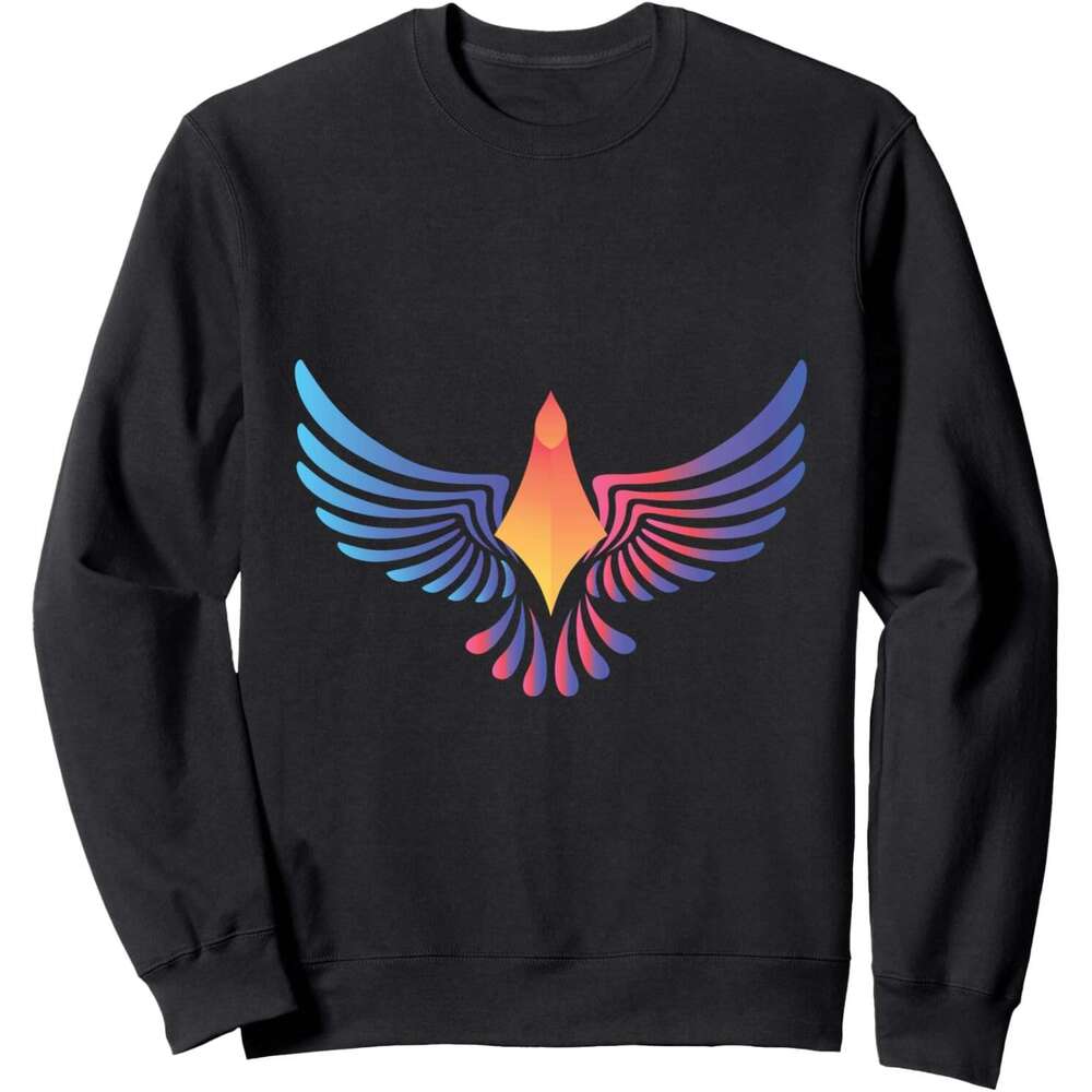 Long Sleeve Shirts for Men sweatshirt Multicolored Phoenix Rock Punk Style Present Sweatshirt T shirt Tee Streetwear Casual tops clothes
