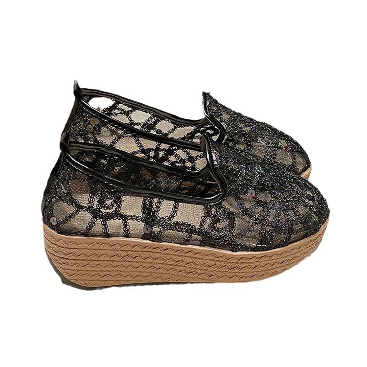 Ddmysports Summer New Thick Bottom Fisherman S Casual Breathable Single Shallow Mouth Flat Women One Foot Shoes OUTDOOR