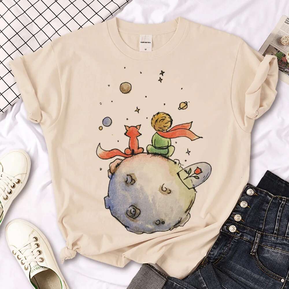 Little the Prince Tee women haruku tshirt girl 2000s clothing