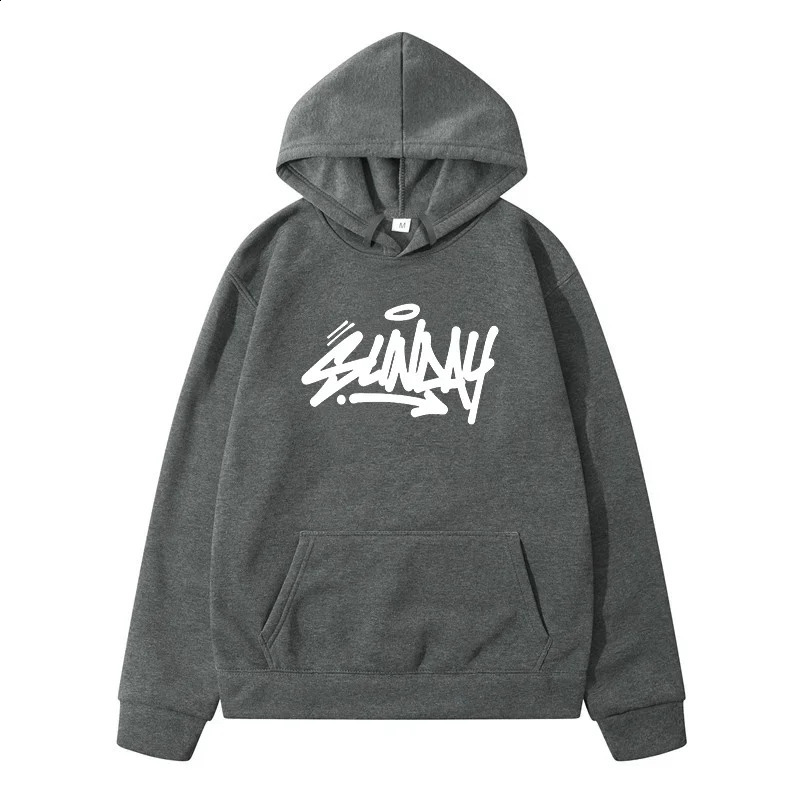 Letter n Autumn Cotton Clothing Mens Sweaters Hoodies Y2k Printed Sweatshirts Street Harajuku 240821