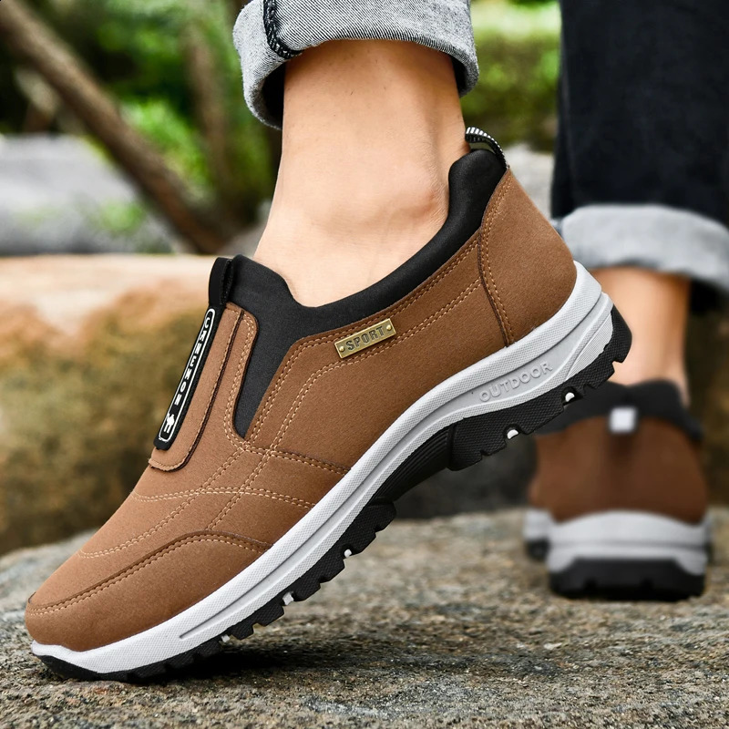 Mens Four Seasons Anti slip Arch Support Casual Shoes 240821