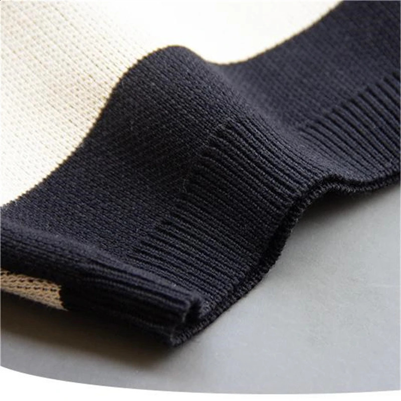 Short Sleeved Knitted Sweaters For Men Stretch Pullovers Fashion Winter Top Quality Cotton Soft Comfortable Sueteres Para Hombre 240821