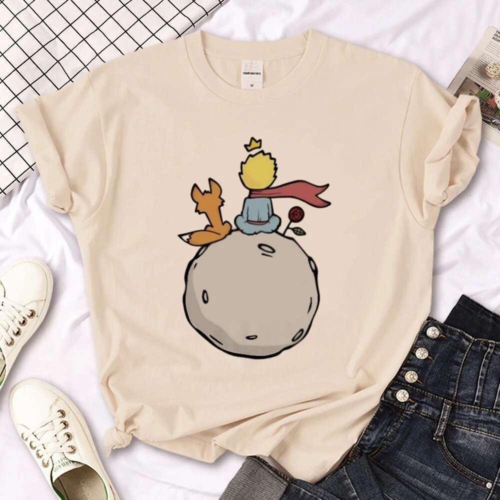 Little the Prince Tee women haruku tshirt girl 2000s clothing