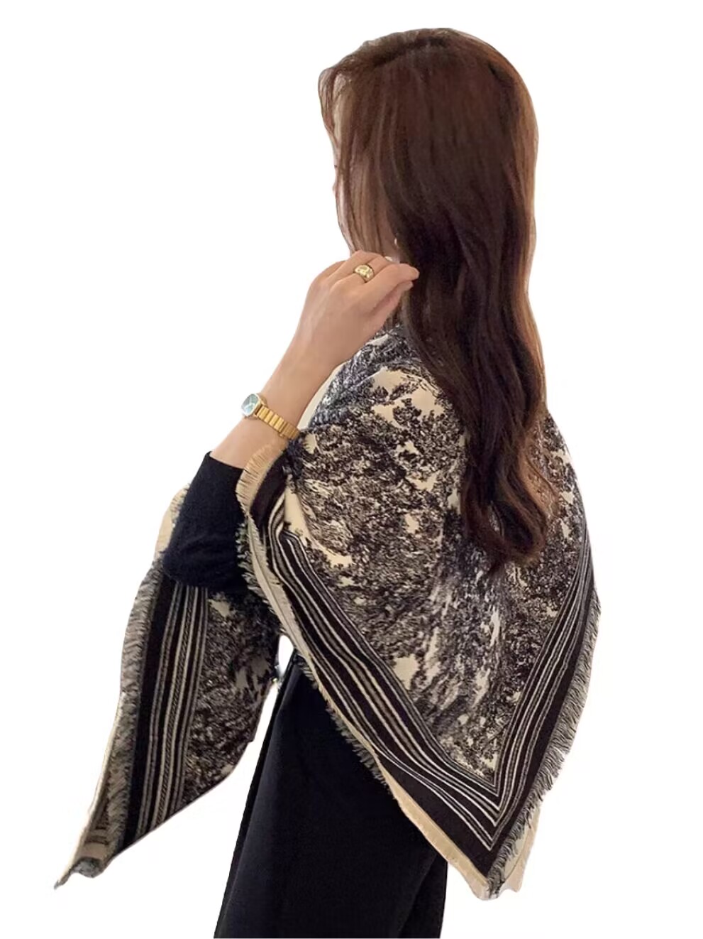 scarfs designer scarf Stylish Women Cashmere Designer Scarf Full Letter Printed Scarves Soft Touch Warm Wraps With Tags Autumn Winter Long Shawls luxury scarf