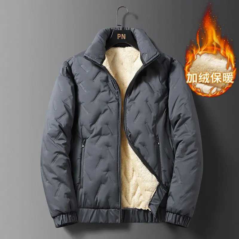 Winter Jackets Men Parkas Thicken Stand Up Collar Thickened Warm Windproof Coats Casual Fleece Lined Padded Jackets XL-7XLXJ240820