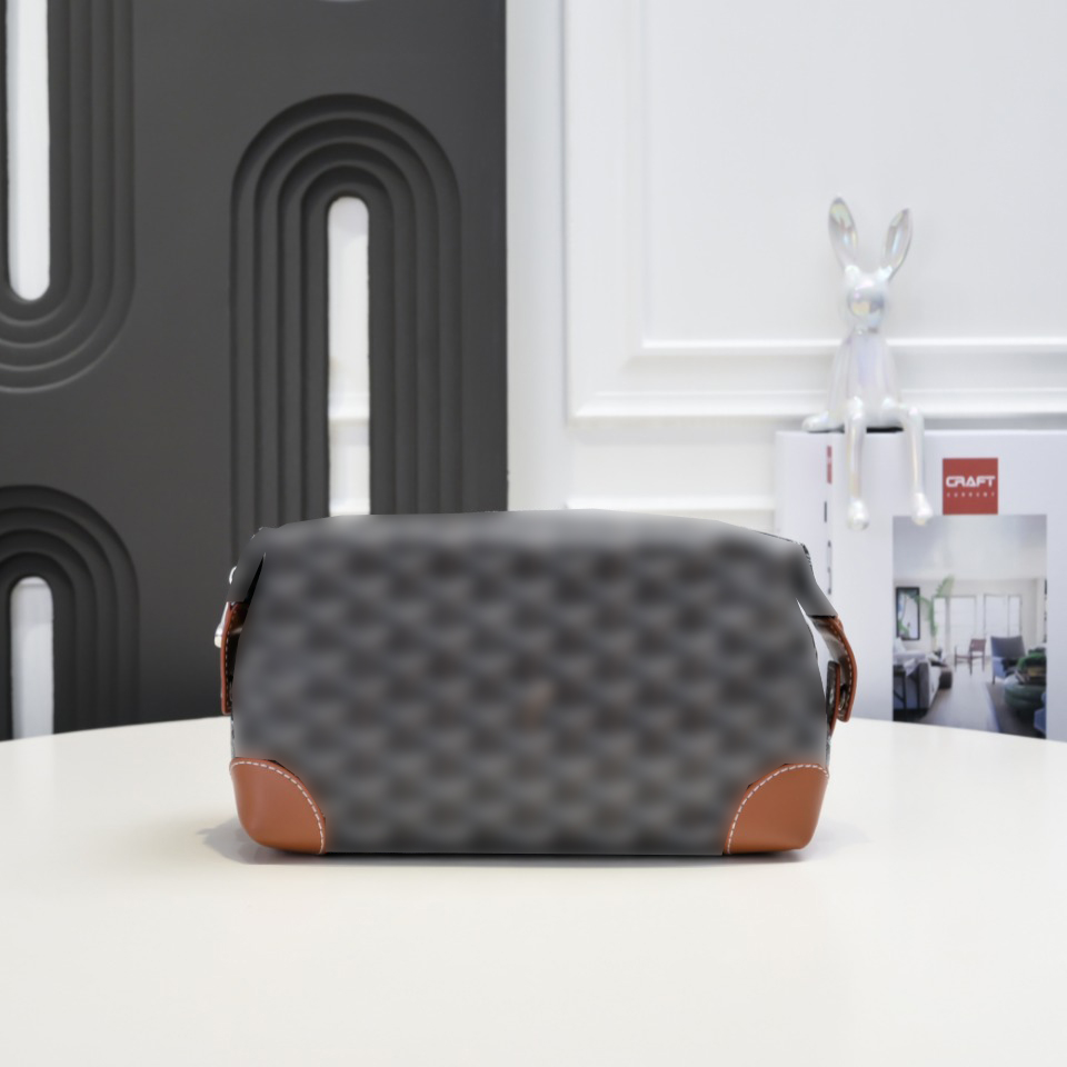 Sac de lavage de voyage unisexe de luxe - Design spacieux avec un matériau de haute qualité pour les éléments essentiels de la toilette