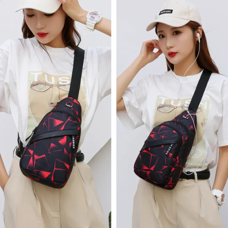 Shoulder Crossbody Bag for Men Short Travel Messenger Chest Light Outdoor Sport Recreation Lovers Single y250122