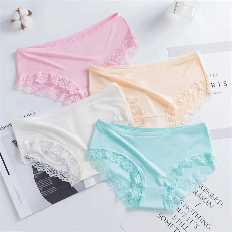 2021 Girl Underwear Teenage Underpants Young Girl Briefs Lace Cotton Girl Panties Girl Panties Kids Underwear Y240821